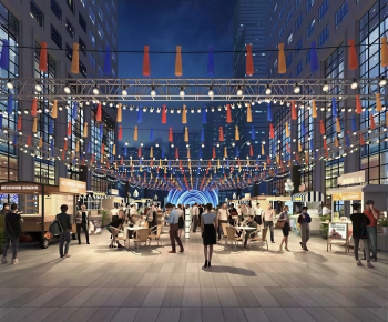 Modern Commercial Street-ID:366295106