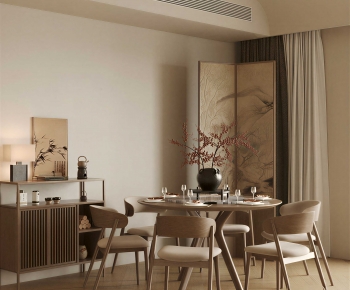 New Chinese Style Dining Room-ID:419189937