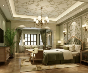 European Style Bedroom-ID:586317063