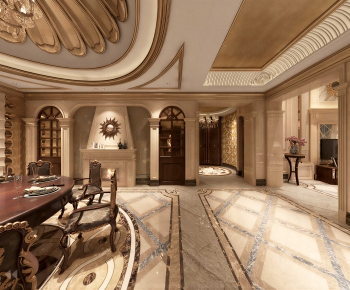 European Style Dining Room-ID:333143951