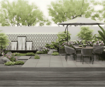 Modern Courtyard/landscape-ID:974255083