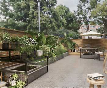 Modern Courtyard/landscape-ID:815989971