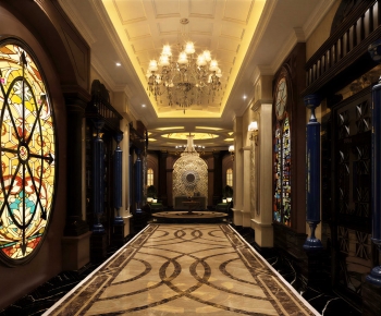 European Style Hallway-ID:924423936