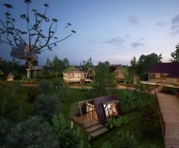 Modern Courtyard/landscape-ID:890434983