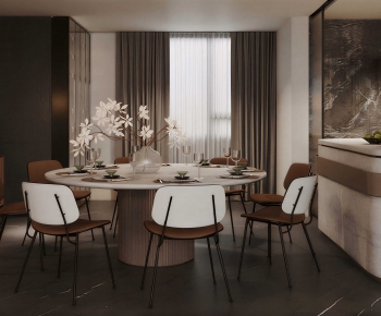 New Chinese Style Dining Room-ID:769279027