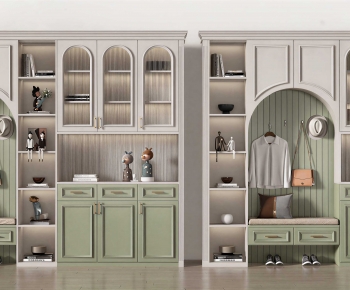 European Style Shoe Cabinet-ID:312185053