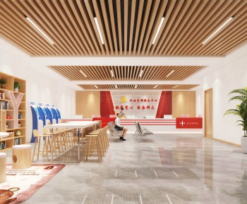 Modern Community Activity Center-ID:184808022
