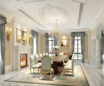 European Style Dining Room-ID:127727993
