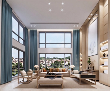 Modern A Living Room-ID:888142111