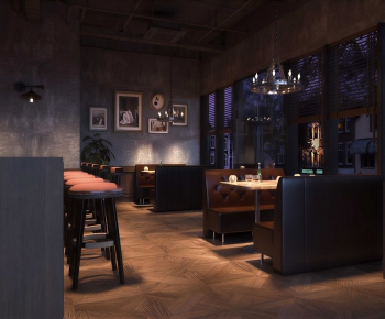 Industrial Style Restaurant-ID:957748892