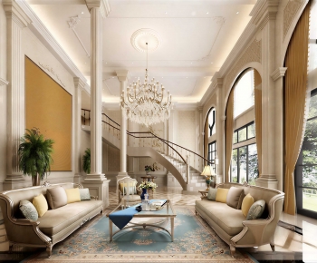 European Style A Living Room-ID:407011036
