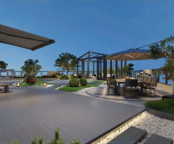 Modern Courtyard/landscape-ID:411974915