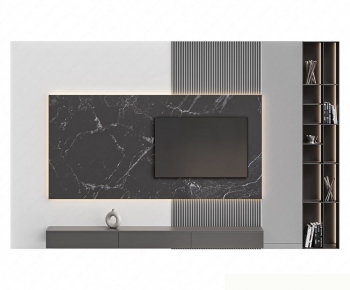 Modern TV Wall-ID:885277039