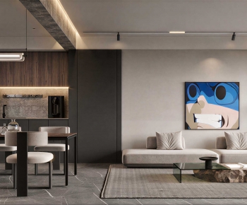 Modern A Living Room-ID:821970944