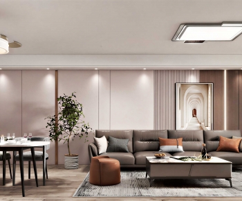 Modern A Living Room-ID:110833886