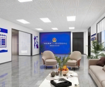 Modern Office Reception Desk-ID:132324936