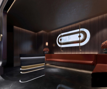 Modern Office Reception Desk-ID:788233049