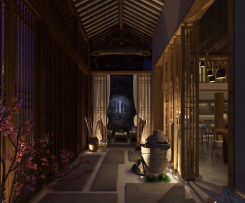 New Chinese Style Courtyard/landscape-ID:316000081