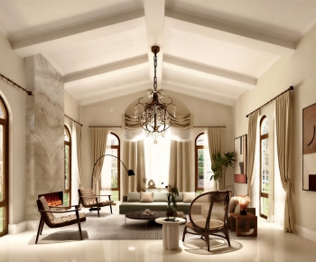 European Style A Living Room-ID:402996067