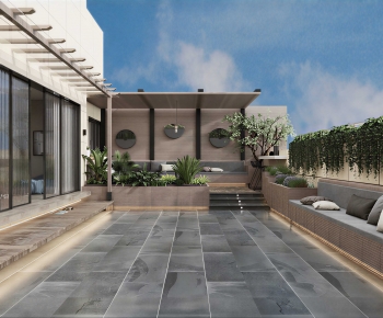 Modern Terrace-ID:487847098