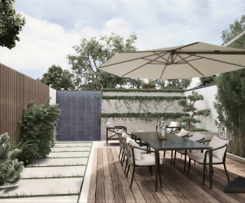 Modern Courtyard/landscape-ID:854501967