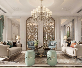 European Style A Living Room-ID:422539781