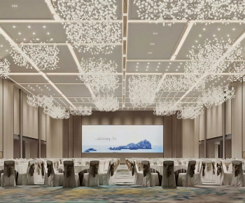Modern Banquet Hall-ID:213658098