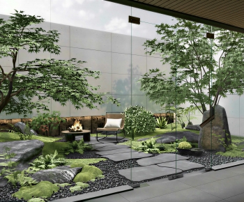 Modern Courtyard/landscape-ID:327151062