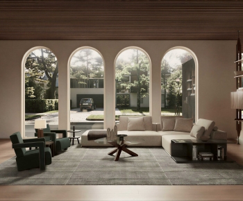 Modern A Living Room-ID:204296116