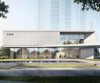 Modern Appearance Of Commercial Building-ID:759170132