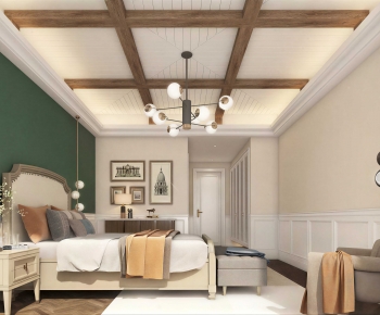 American Style Bedroom-ID:467647084