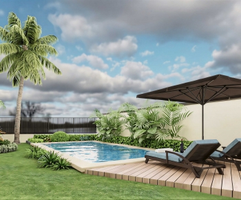 Modern Courtyard/landscape-ID:882519014