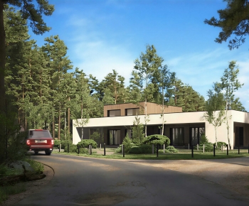 Modern Residential Building-ID:322488079
