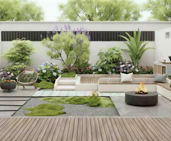Modern Courtyard/landscape-ID:491446973
