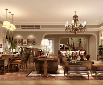 American Style A Living Room-ID:171077974