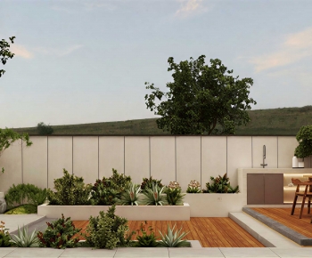 Modern Courtyard/landscape-ID:924530983