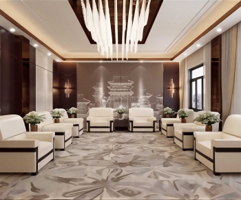 New Chinese Style Reception Room-ID:942349459