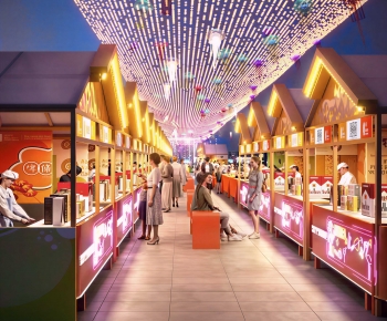 Modern Commercial Street-ID:541780054