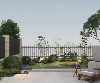 Modern Courtyard/landscape-ID:806705004