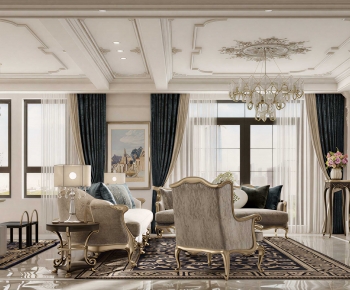 European Style A Living Room-ID:209506037