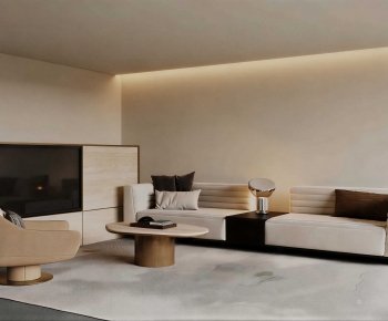 Modern A Living Room-ID:772536046