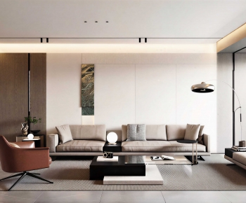 Modern A Living Room-ID:631366971
