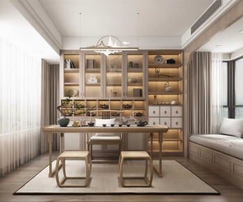 New Chinese Style Tea House-ID:553096066