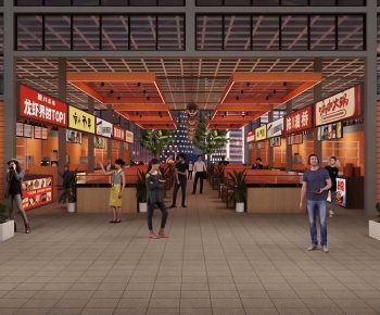 Modern Commercial Street-ID:598503114