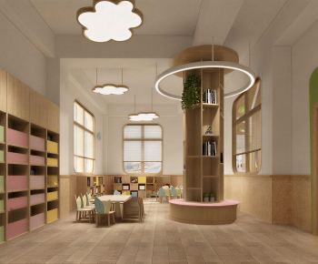 Modern Children's Reading Room-ID:790029054