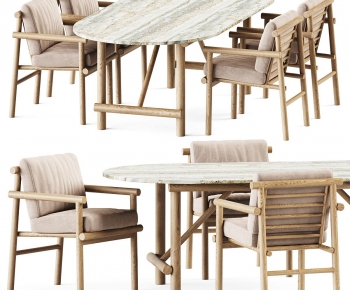 Modern Dining Table And Chairs-ID:581038002