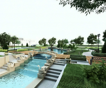Modern Courtyard/landscape-ID:936760903
