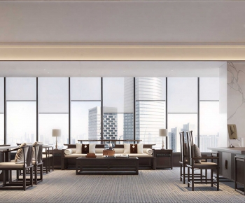 New Chinese Style Manager's Office-ID:932528978