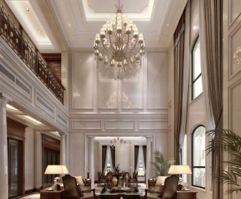 European Style A Living Room-ID:702528956