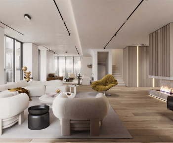 Modern A Living Room-ID:450469975